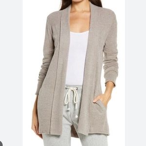 Barefoot Dreams® CozyChic™ Open Cardigan EUC Size M